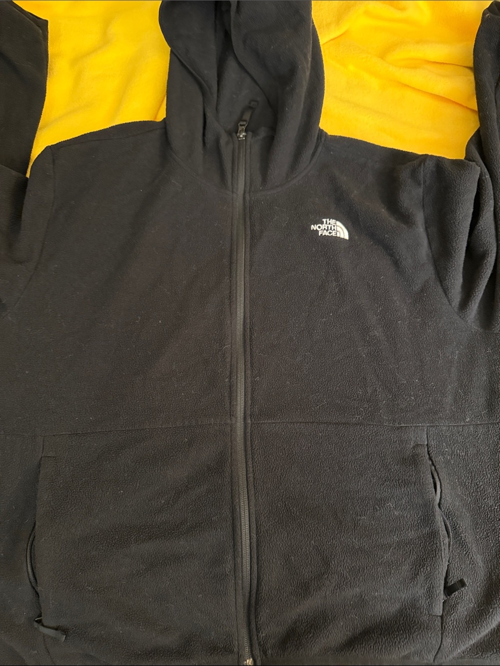 The North Face Black Hooded Fleece Jacket